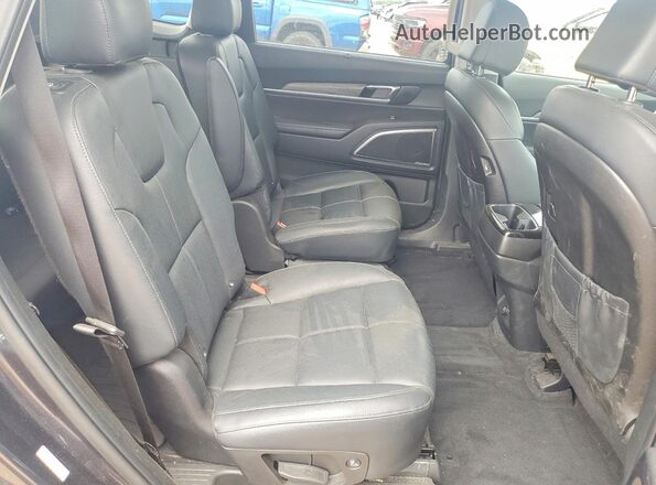 5XYP54HC0NG286102 2022 KIA TELLURIDE Gray Vista interior trasera