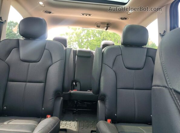 5XYP54HC0NG286102 2022 KIA TELLURIDE Gray Vista de los asientos traseros