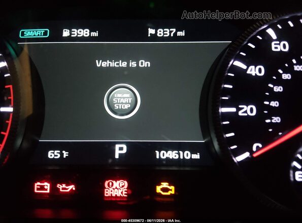 5XYP54HC2LG030735 2020 KIA TELLURIDE Black 