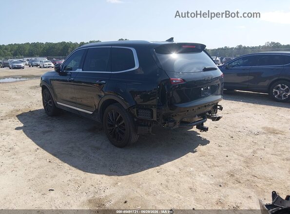 5XYP54HC2NG252890 2022 KIA TELLURIDE Black Tył lewy