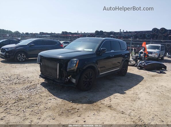 5XYP54HC2NG252890 2022 KIA TELLURIDE Black Przód lewy