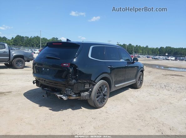 5XYP54HC2NG252890 2022 KIA TELLURIDE Black Widok z przodu