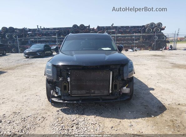 5XYP54HC2NG252890 2022 KIA TELLURIDE Black Widok wnętrza z tyłu