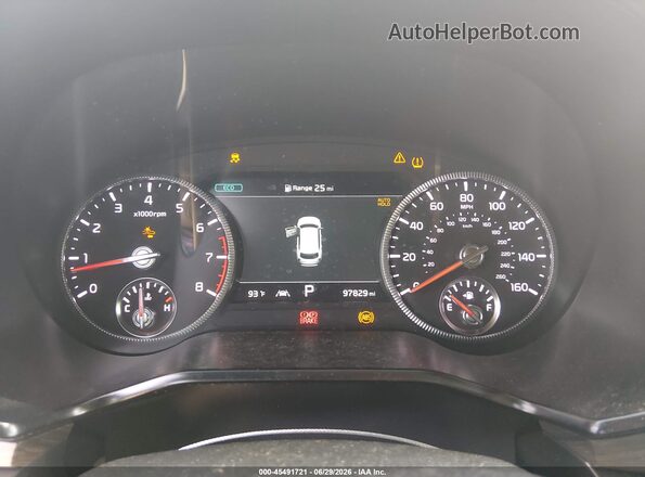 5XYP54HC2NG252890 2022 KIA TELLURIDE Black Widok tylnych siedzeń