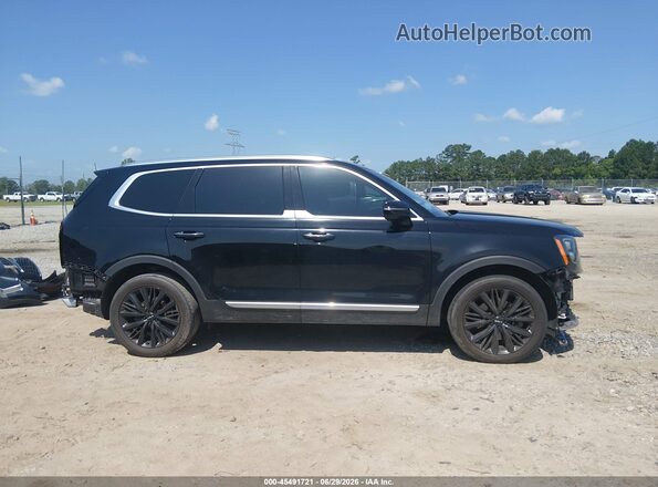 5XYP54HC2NG252890 2022 KIA TELLURIDE Black Widok wnętrza 360 stopni