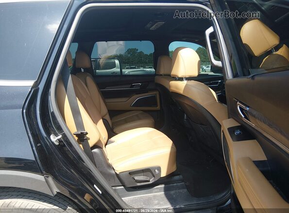 5XYP54HC2NG252890 2022 KIA TELLURIDE Black Widok naklejki z numerem VIN