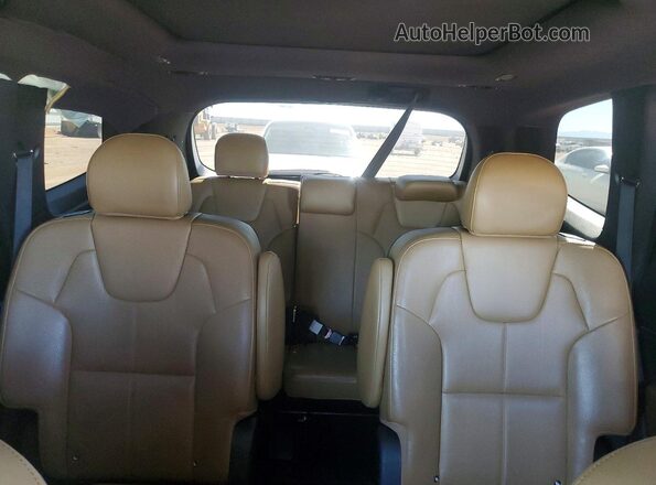 5XYP54HC4LG039548 2020 KIA TELLURIDE Brown უკანა სავარძლების ხედი