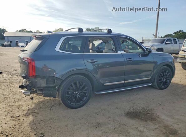 5XYP54HC4LG072520 2020 KIA TELLURIDE Gray Rear right