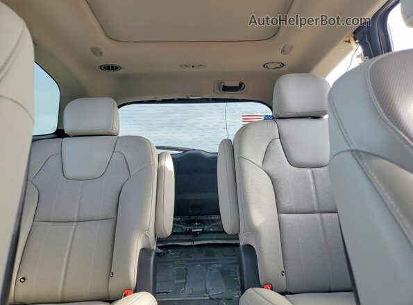 5XYP54HC4LG072520 2020 KIA TELLURIDE Gray Rear seats view