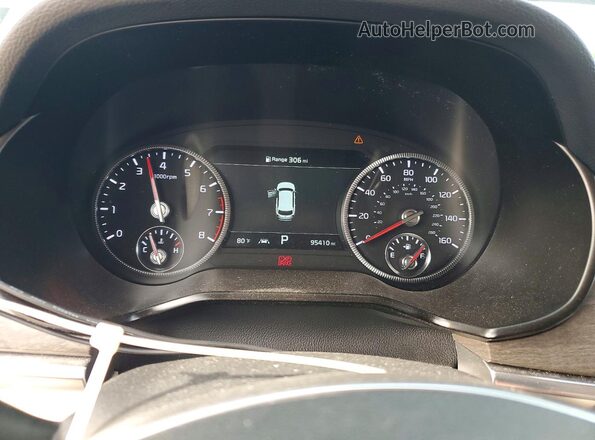 5XYP54HC4LG072520 2020 KIA TELLURIDE Gray Instrument cluster view