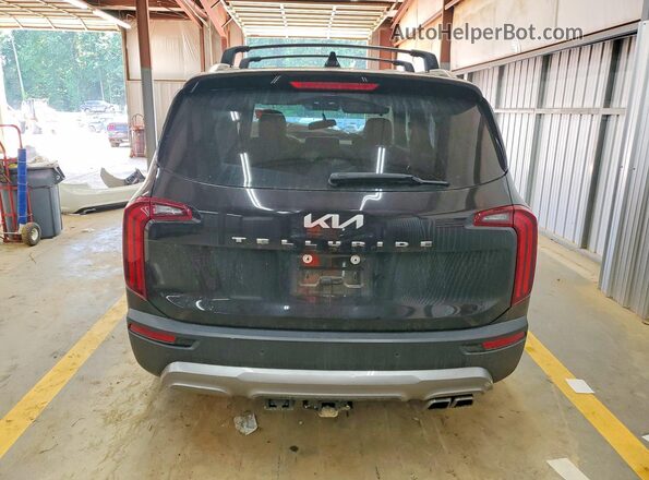 5XYP54HC4NG219373 2022 KIA TELLURIDE Black Հետևի տեսք