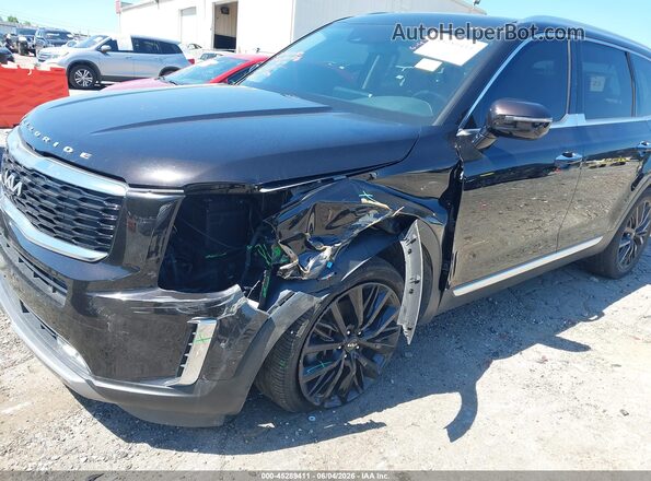 5XYP54HC4NG251658 2022 KIA TELLURIDE Black Vista frontal