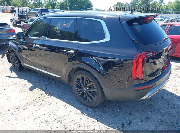 5XYP54HC4NG251658 2022 KIA TELLURIDE Black Trasero izquierdo