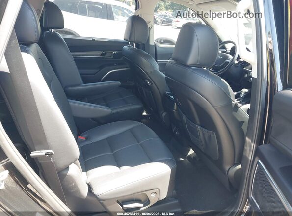 5XYP54HC4NG251658 2022 KIA TELLURIDE Black Vista de la etiqueta del VIN