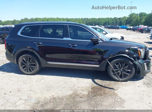 5XYP54HC4NG251658 2022 KIA TELLURIDE Black Vista interior de 360 grados