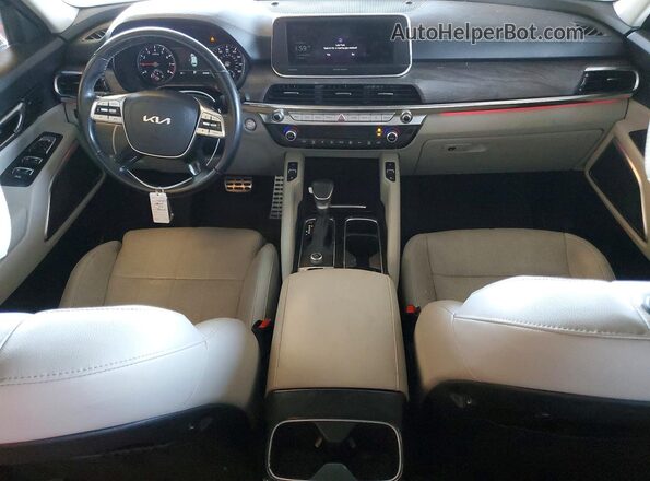 5XYP54HC4NG303368 2022 KIA TELLURIDE Бордовый 