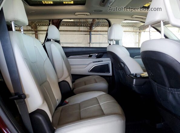 5XYP54HC4NG303368 2022 KIA TELLURIDE Бордовый 
