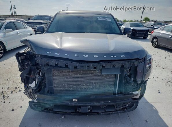 5XYP54HC5NG265861 2022 KIA TELLURIDE Black წინა ხედი