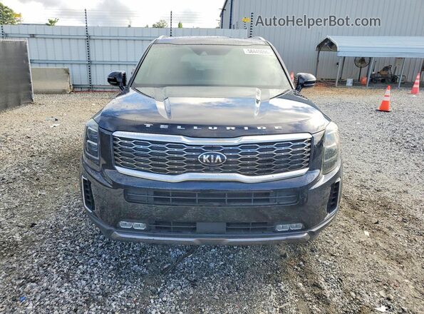5XYP54HC6LG042340 2020 KIA TELLURIDE Black Widok z przodu