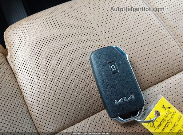 5XYP54HC6NG234666 2022 KIA TELLURIDE Black Vista del salpicadero