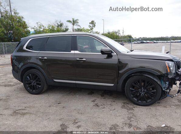 5XYP54HC6NG234666 2022 KIA TELLURIDE Black Vista interior de 360 grados
