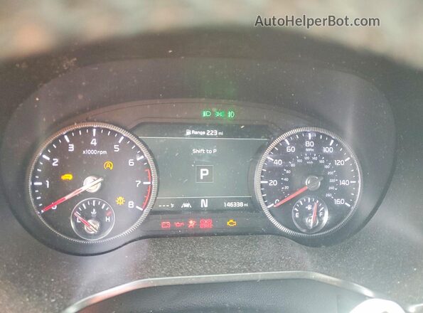 5XYP54HC7LG048082 2020 KIA TELLURIDE Black Սարքավորումների վահանակի տեսք