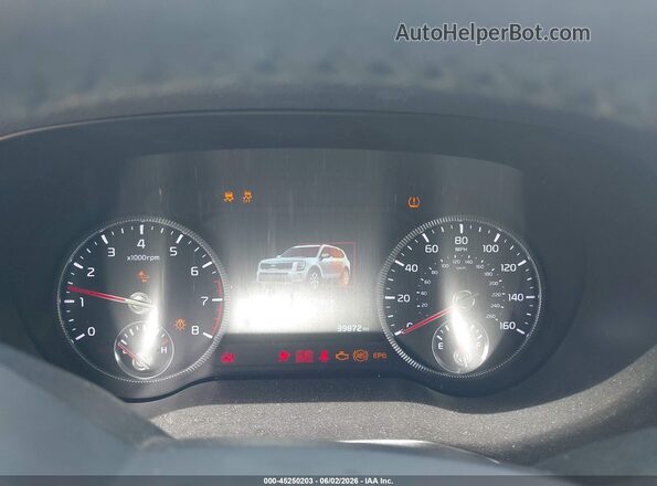 5XYP54HC8MG131716 2021 KIA TELLURIDE Black უკანა სავარძლების ხედი