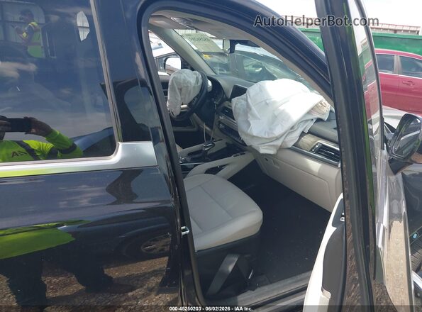 5XYP54HC8MG131716 2021 KIA TELLURIDE Black წინა სალონის ხედი