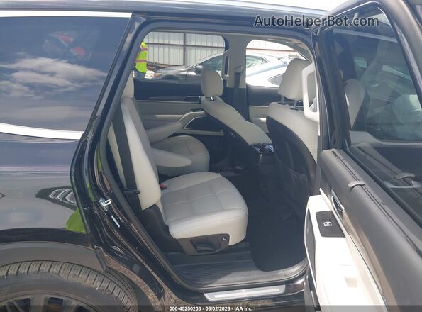 5XYP54HC8MG131716 2021 KIA TELLURIDE Black VIN კოდის სტიკერის ხედი