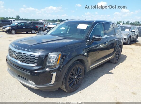 5XYP54HC9LG009882 2020 KIA TELLURIDE Black Przód lewy