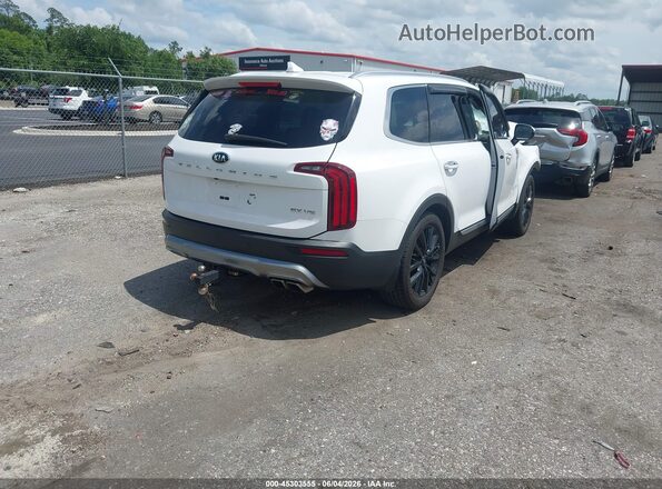 5XYP54HCXMG141258 2021 KIA TELLURIDE White Rear right