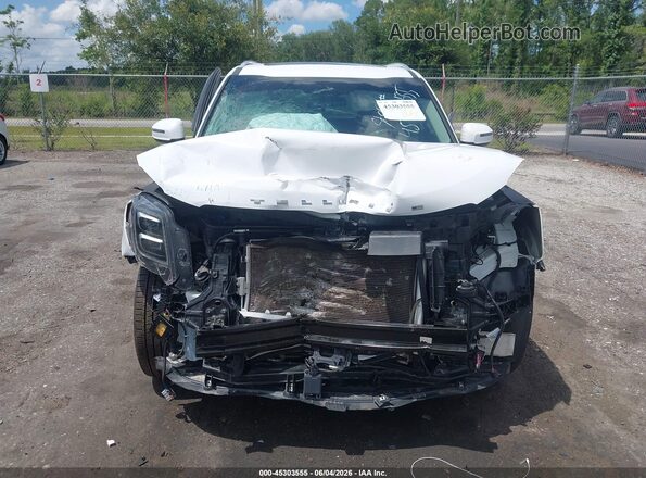 5XYP54HCXMG141258 2021 KIA TELLURIDE White Rear interior view