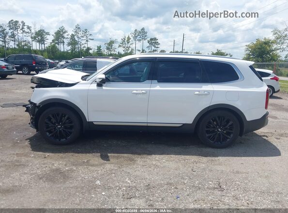 5XYP54HCXMG141258 2021 KIA TELLURIDE White 