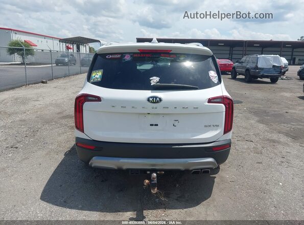 5XYP54HCXMG141258 2021 KIA TELLURIDE White 