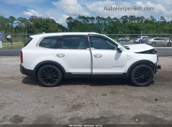 5XYP54HCXMG141258 2021 KIA TELLURIDE White 360 interior view