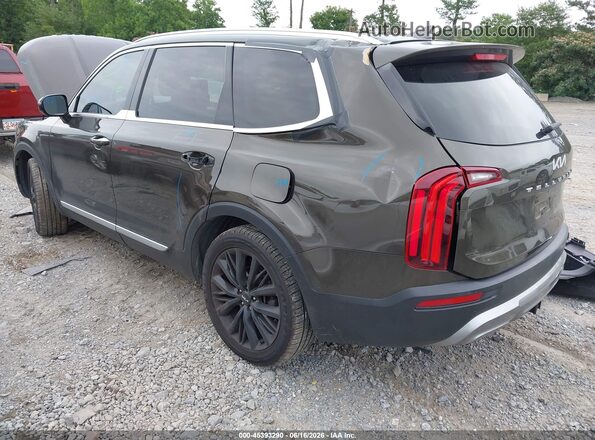 5XYP54HCXNG202173 2022 KIA TELLURIDE Black Հետևի ձախ