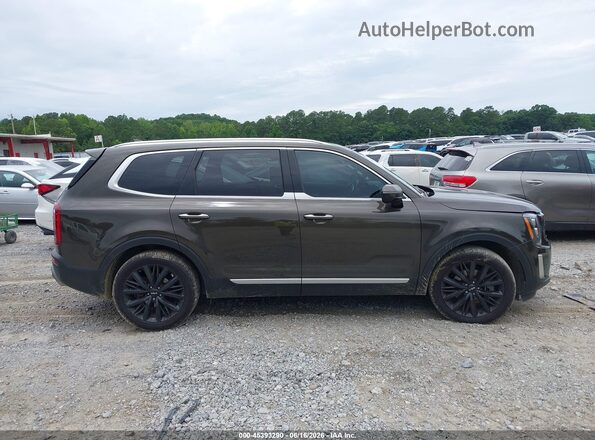 5XYP54HCXNG202173 2022 KIA TELLURIDE Black Սալոնի հետևի տեսք