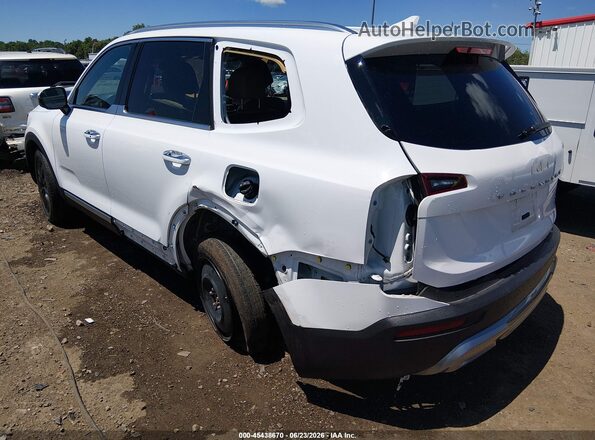 5XYP54HCXNG251311 2022 KIA TELLURIDE White Задня ліва чверть