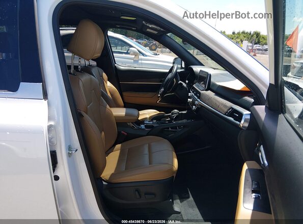 5XYP54HCXNG251311 2022 KIA TELLURIDE White Вид салону спереду