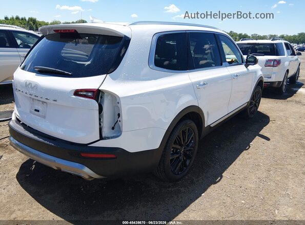 5XYP54HCXNG251311 2022 KIA TELLURIDE White Задня права чверть