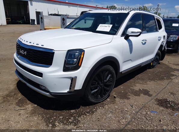 5XYP54HCXNG251311 2022 KIA TELLURIDE White Передня ліва чверть