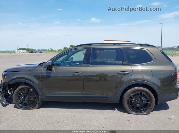 5XYP5DGC0RG537899 2024 KIA TELLURIDE Зеленый 