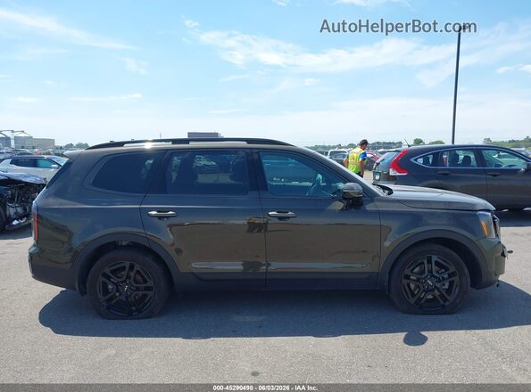 5XYP5DGC0RG537899 2024 KIA TELLURIDE Зеленый Панорамный вид салона 360°