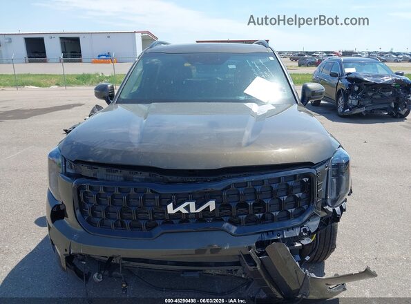 5XYP5DGC0RG537899 2024 KIA TELLURIDE Зеленый Вид задней части салона