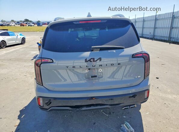 5XYP5DGC0SG584422 2025 KIA TELLURIDE Серый Вид сзади