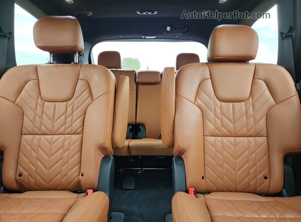 5XYP5DGC0SG596019 2025 KIA TELLURIDE Gray უკანა სავარძლების ხედი