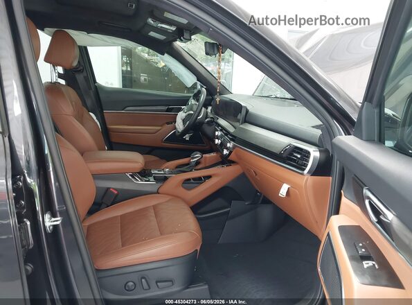 5XYP5DGC0SG684777 2025 KIA TELLURIDE Black Front interior view