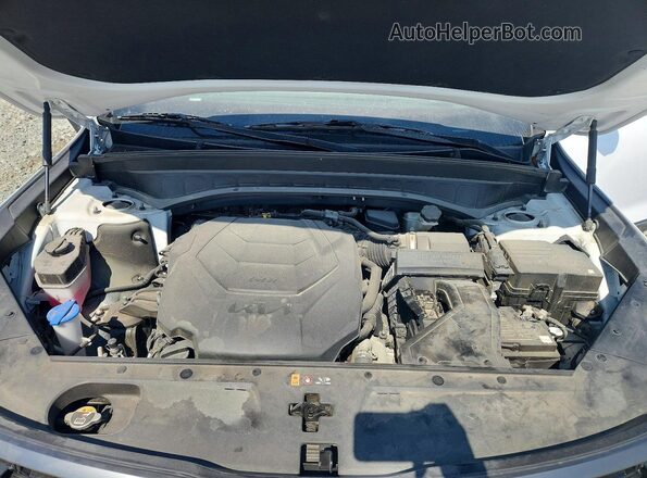 5XYP5DGC2PG347793 2023 KIA TELLURIDE White Вид підкапотного простору