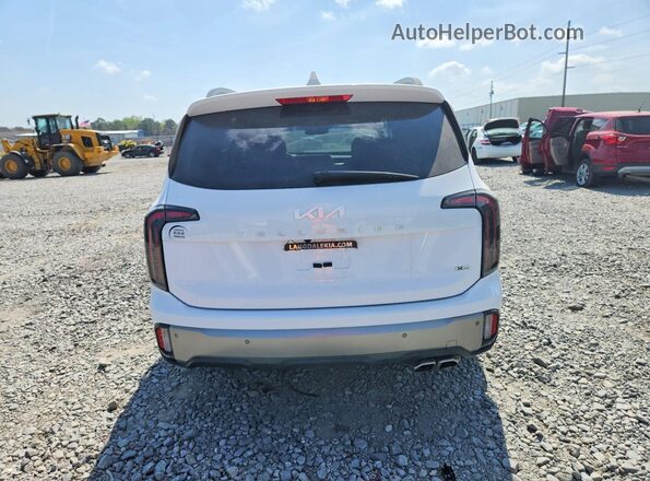 5XYP5DGC2PG347793 2023 KIA TELLURIDE White Вид ззаду
