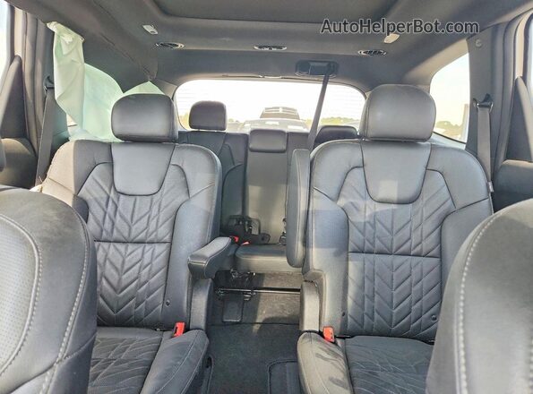 5XYP5DGC2PG347793 2023 KIA TELLURIDE White Вид задніх сидінь